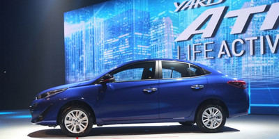 Новый бюджетный седан Toyota Yaris Ativ